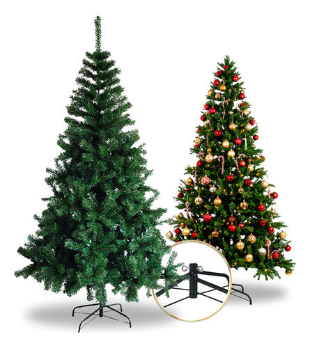 Árvore Natal 180cm Grande Pinheiro Verde Galhos Cheios 1,80m