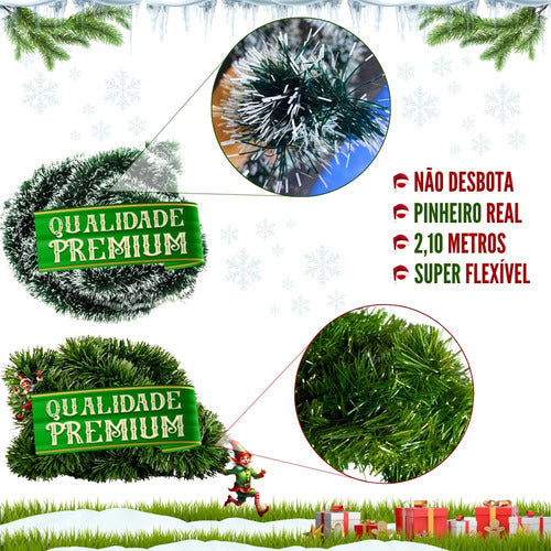 Árvore Natal 1,20m Completa Pinheiro Enfeitada Decorada 120