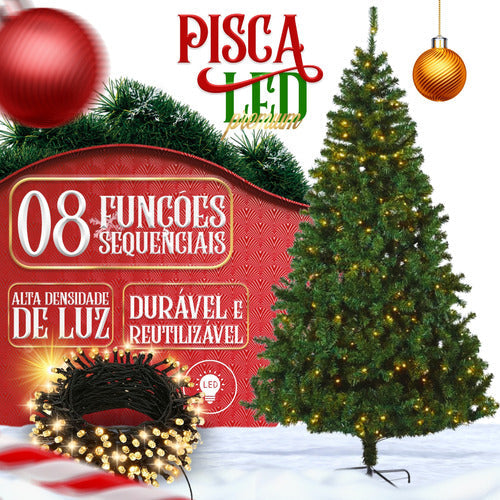 Árvore Natal Pinheiro 150cm Enfeitada Decorada Promoção Luxo