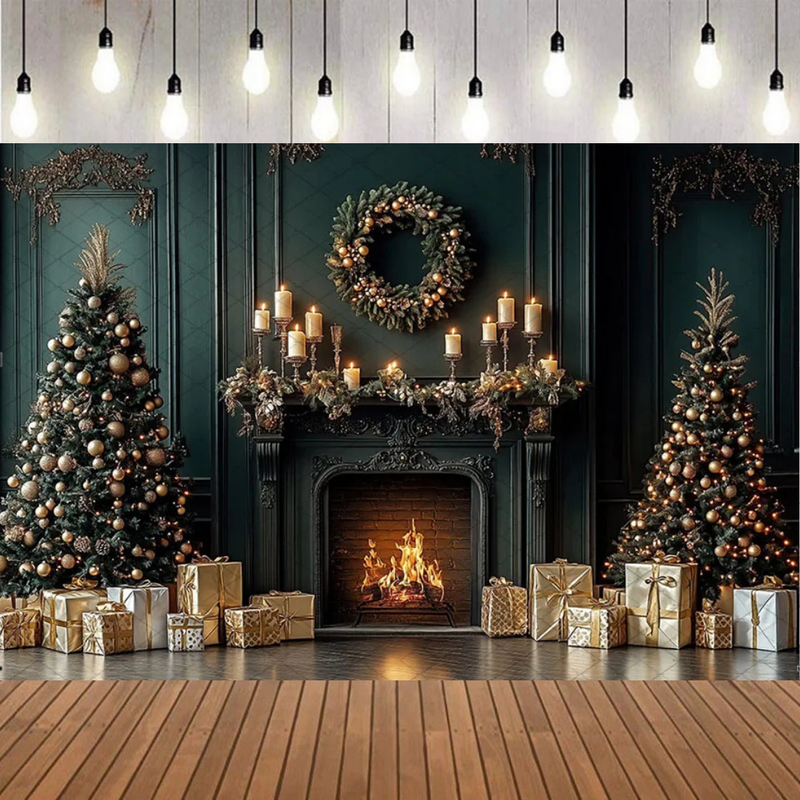 Fundo Decorativo de Natal Transformador de Ambientes