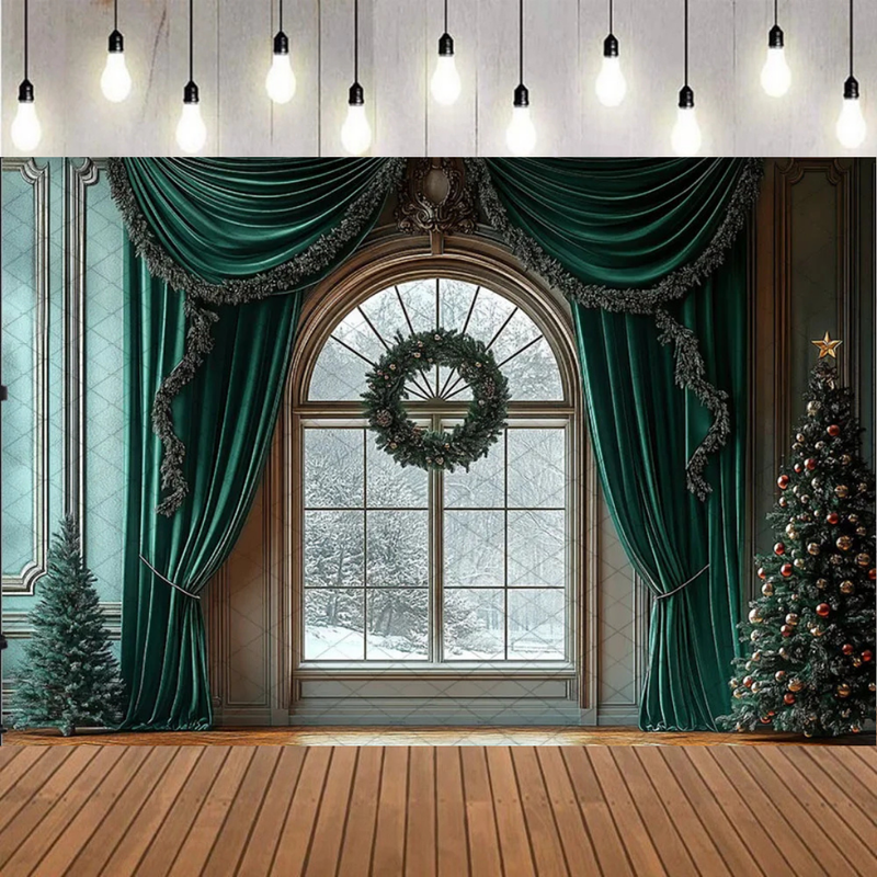Fundo Decorativo Ambiente Completo de Natal