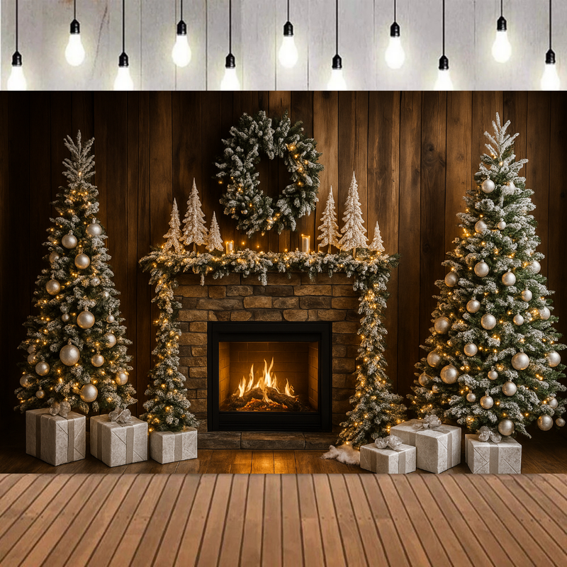 Fundo Decorativo de Natal Transformador de Ambientes