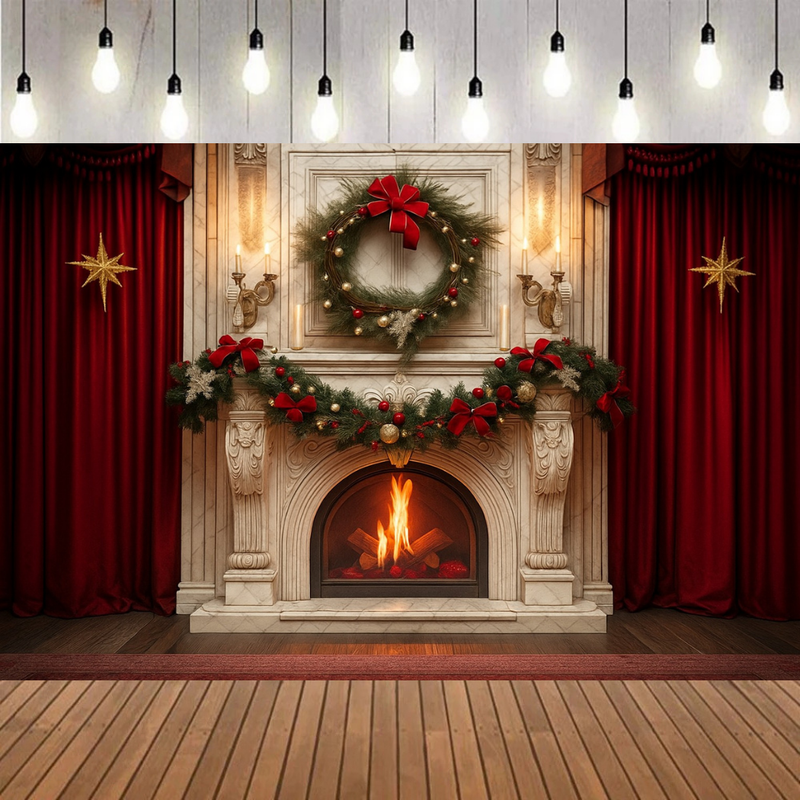 Fundo Decorativo de Natal Transformador de Ambientes